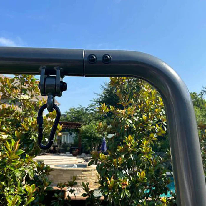 Single Swing Set with Tent by gobaplay