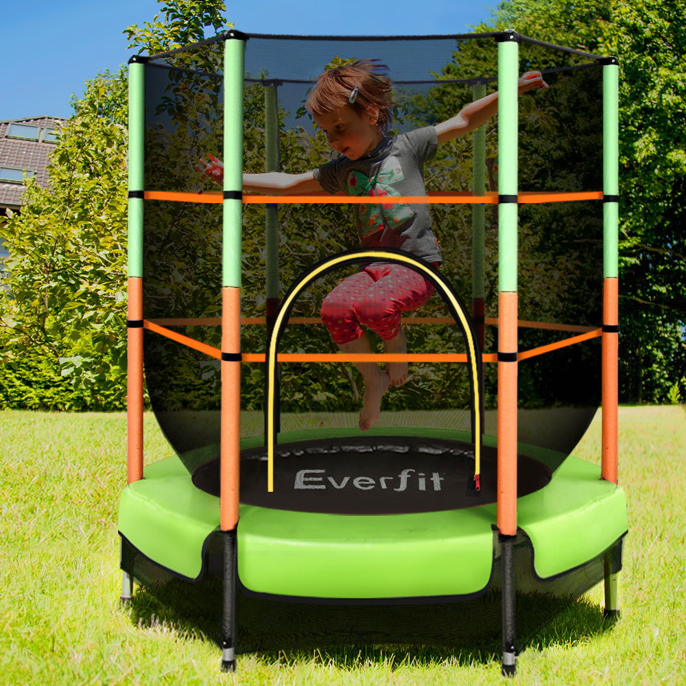 Everfit 4.5FT Green Trampoline Junior (3yrs - 8yrs old)