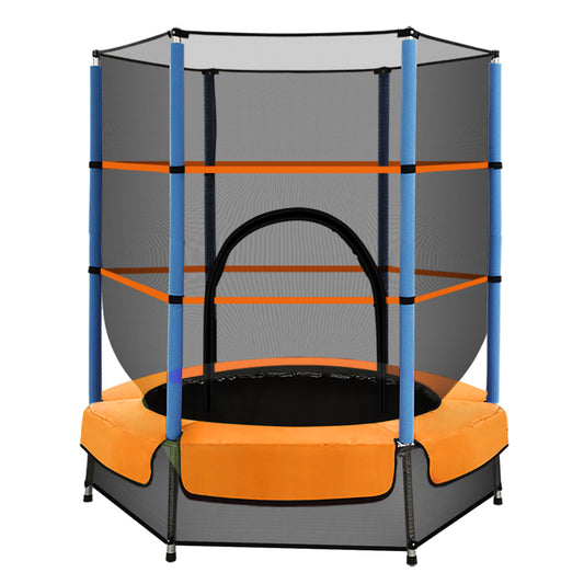 Everfit 4.5FT Orange Trampoline Junior (3yrs - 8yrs old)