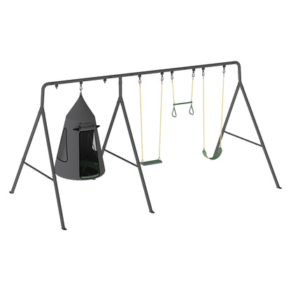 Ultimate Discovery Metal Swing Set Package by gobaplay